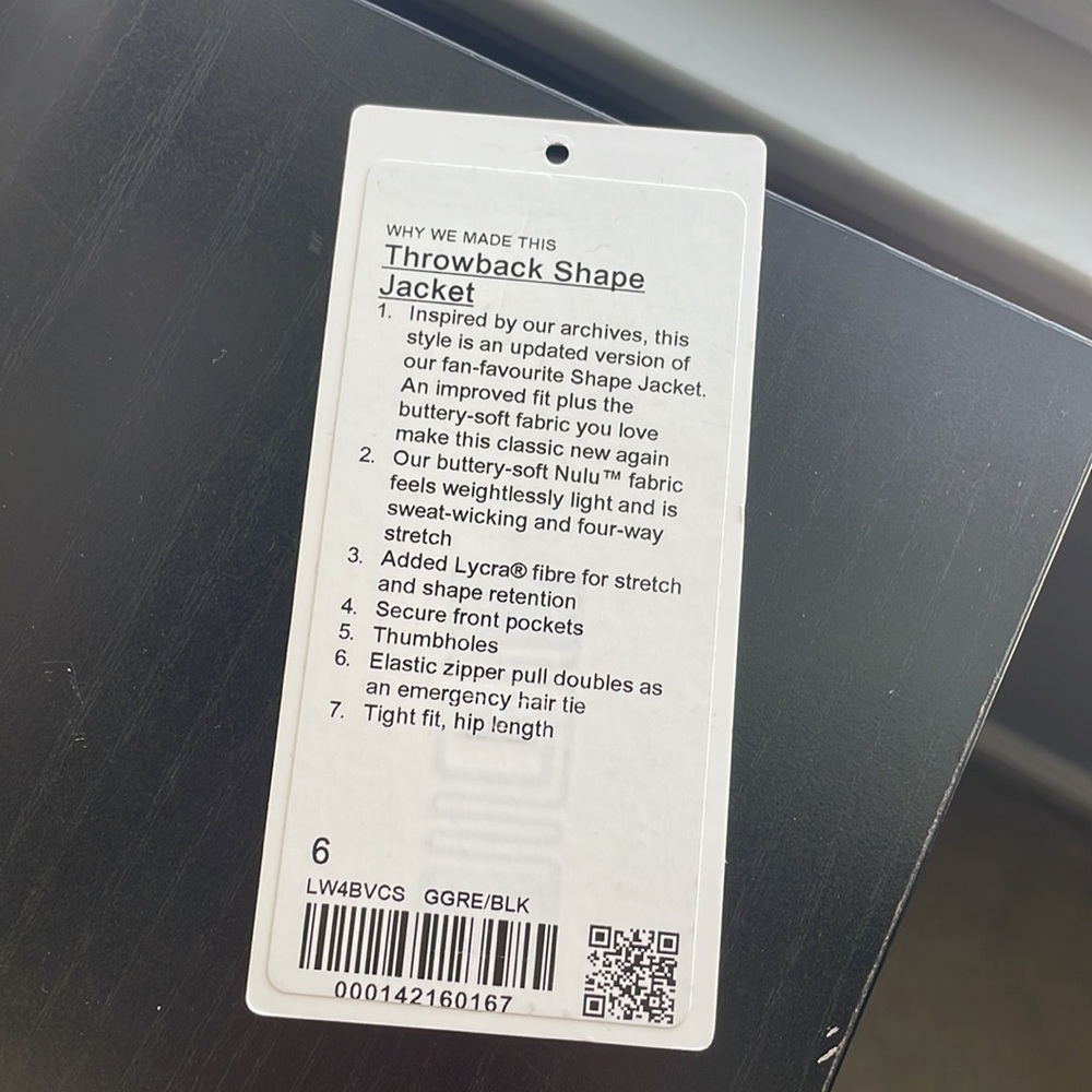 Lululemon Throwback Shape Jacket - image 2